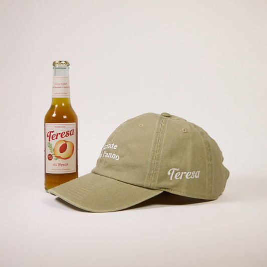 Cappellino khaki vintage Teresa: estate tutto l’anno